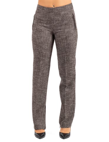 Pants Woman Pinko | pugliese nero marrone bianco | Calabromoda