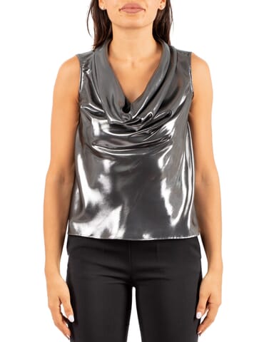 Top Damen Hanita | h.m3063.4424 argento scuro | Calabromoda