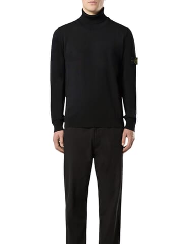 Maglia Uomo Stone Island | s155100025s00c4 black | Calabromoda