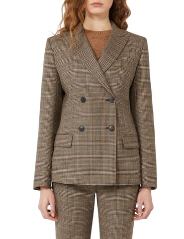 Blazer Damen Weekend | giove2525046022 marrone | Calabromoda
