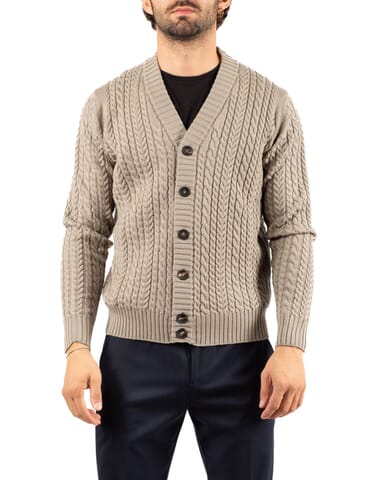 Pullover Filippo De Laurentis | cb3mlwm7y ciottolo | Calabromoda