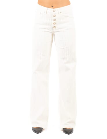 Pant Woman Dondup | dp427bvs0031dxxx alabastro | Calabromoda