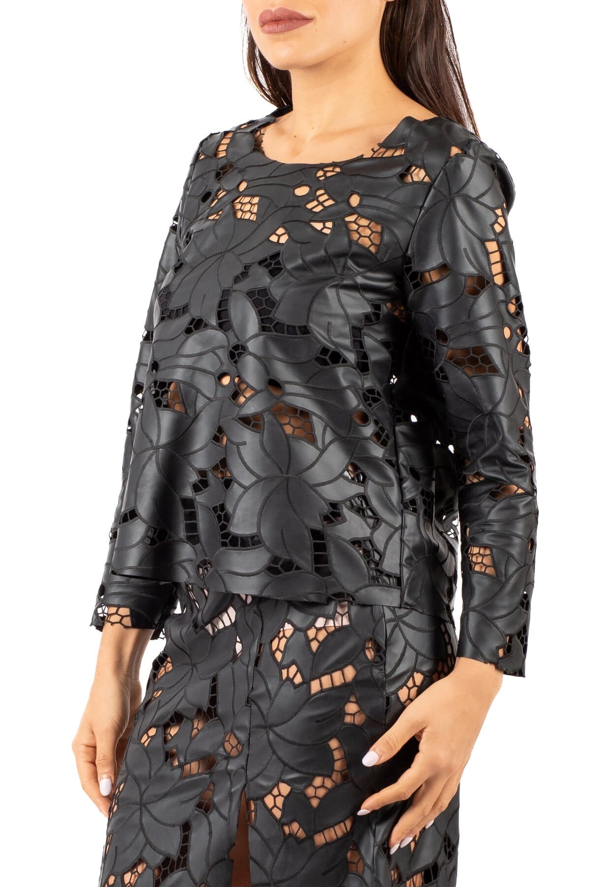 Blusa Donna Hanita - h.m3026sa.