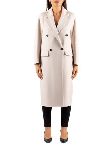 Coat Woman Alpha | ad-4690n stucco | Calabromoda