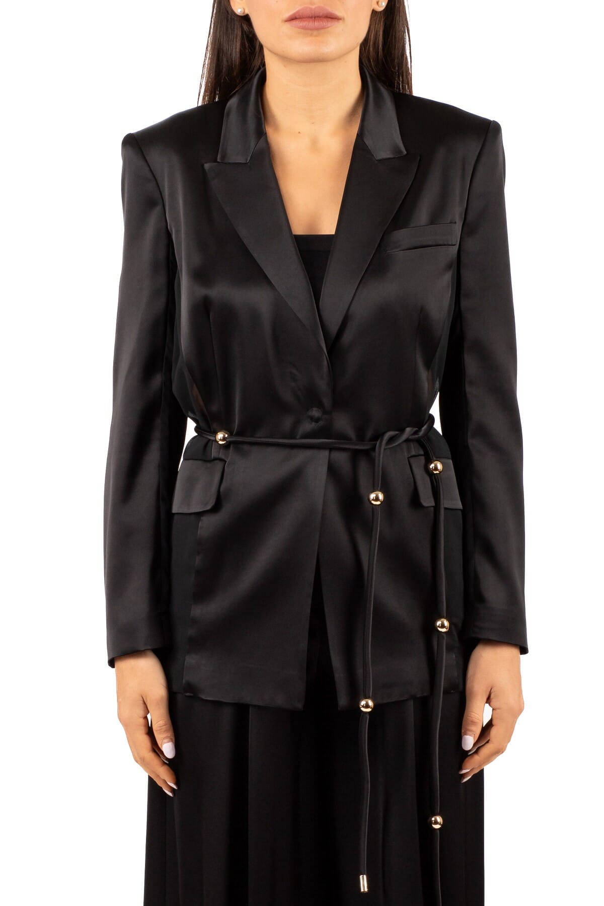Blazer Damen Pinko | carillon nero limousine | Calabromoda