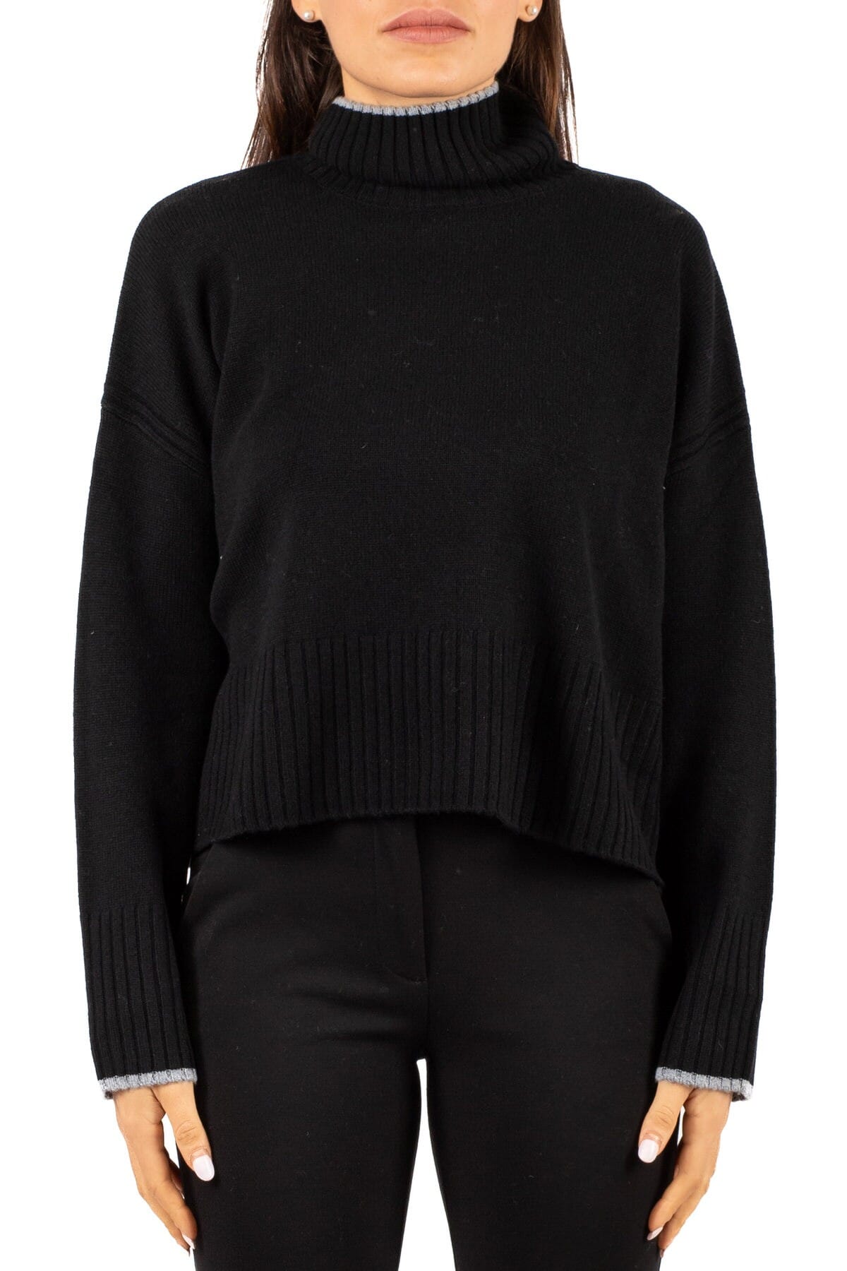 Damen Pullover Pinko | falkland nero limousine | Calabromoda