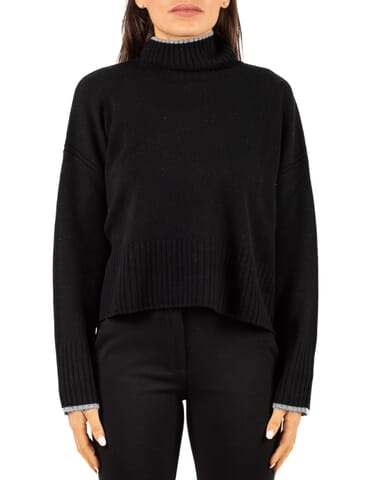 Damen Pullover Pinko | falkland nero limousine | Calabromoda
