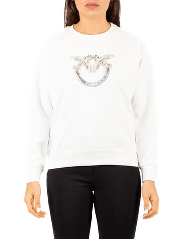 Damen Pullover Pinko | nelly bianco biancaneve | Calabromoda