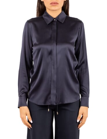 Women's Shirt Max Mara Studio | xero2526116012 blu marino | Calabromoda