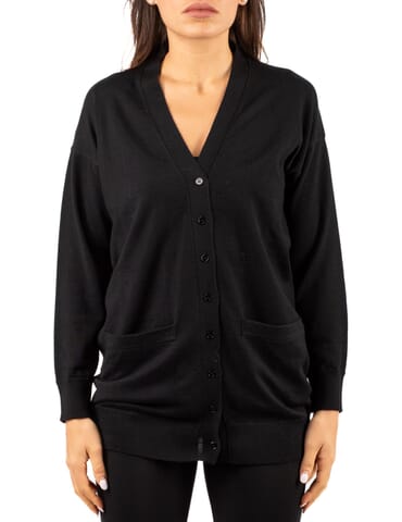 Damen Pullover Alpha | ad-4006e nero | Calabromoda