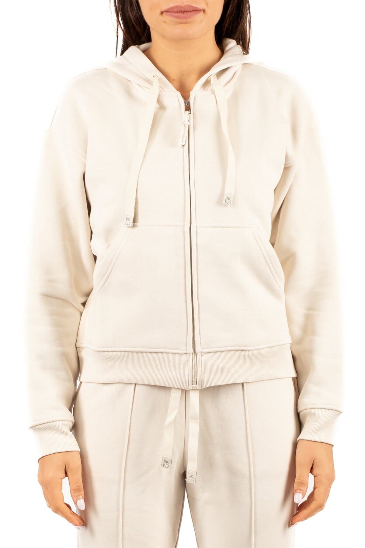 Felpa Donna Weekend | cane2525926031 avorio | Calabromoda