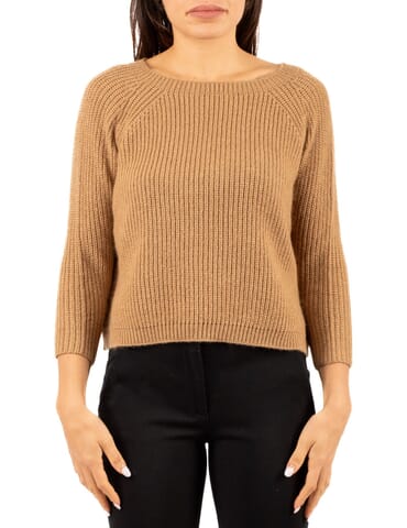Damen Pullover Weekend | xeno2525366102 cammello | Calabromoda