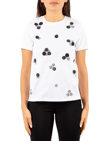 T-Shirt Woman Max Mara Studio | umano2526946051 bianco ottico | Calabromoda