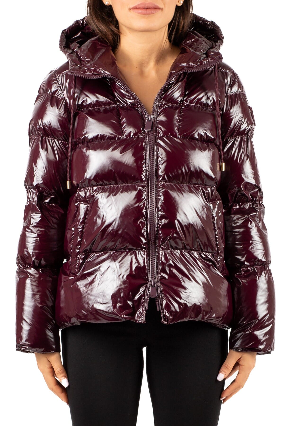 Caban Femme Pinko | eleodoro bordeaux scuro | Calabromoda