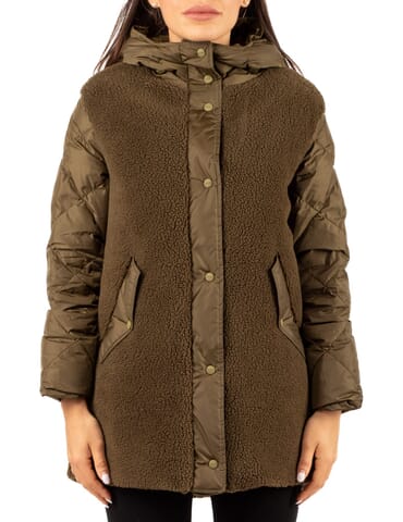 Blouson Damen Herno | pi002084d12763 verde militare | Calabromoda