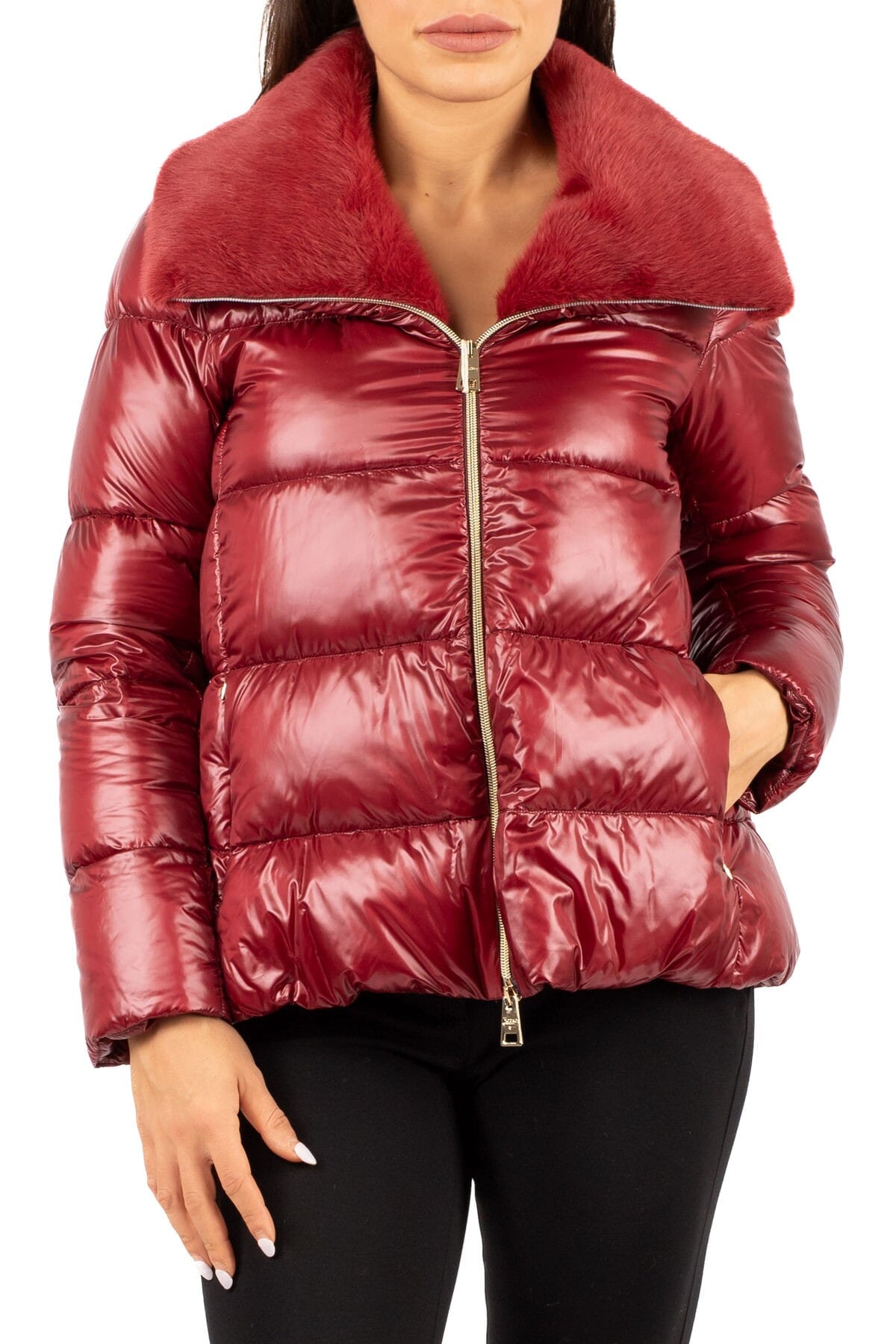 Bomber Damen Herno | pi001923d12017z bordeaux | Calabromoda