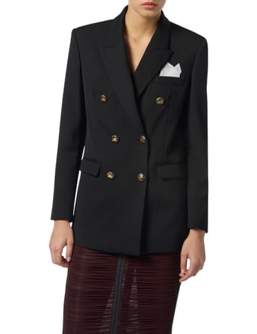 Blazer Damen Elisabetta Franchi | gi16156e2 nero | Calabromoda