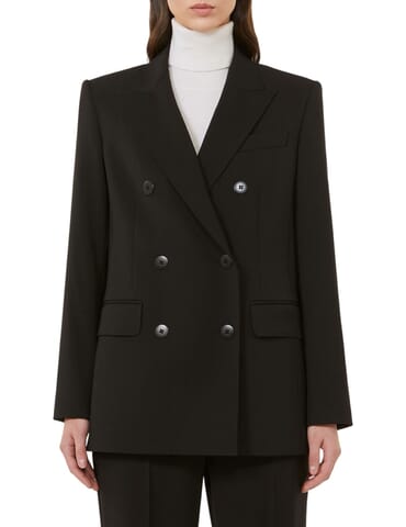 Blazer Damen Max Mara Studio | vadare2526046052 nero | Calabromoda