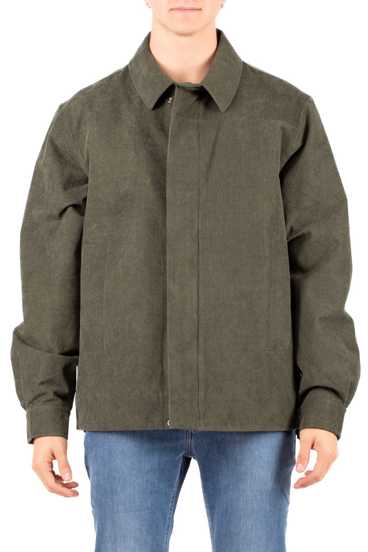 Herrenjacke K - Way | k7136bwshary green blackish | Calabromoda