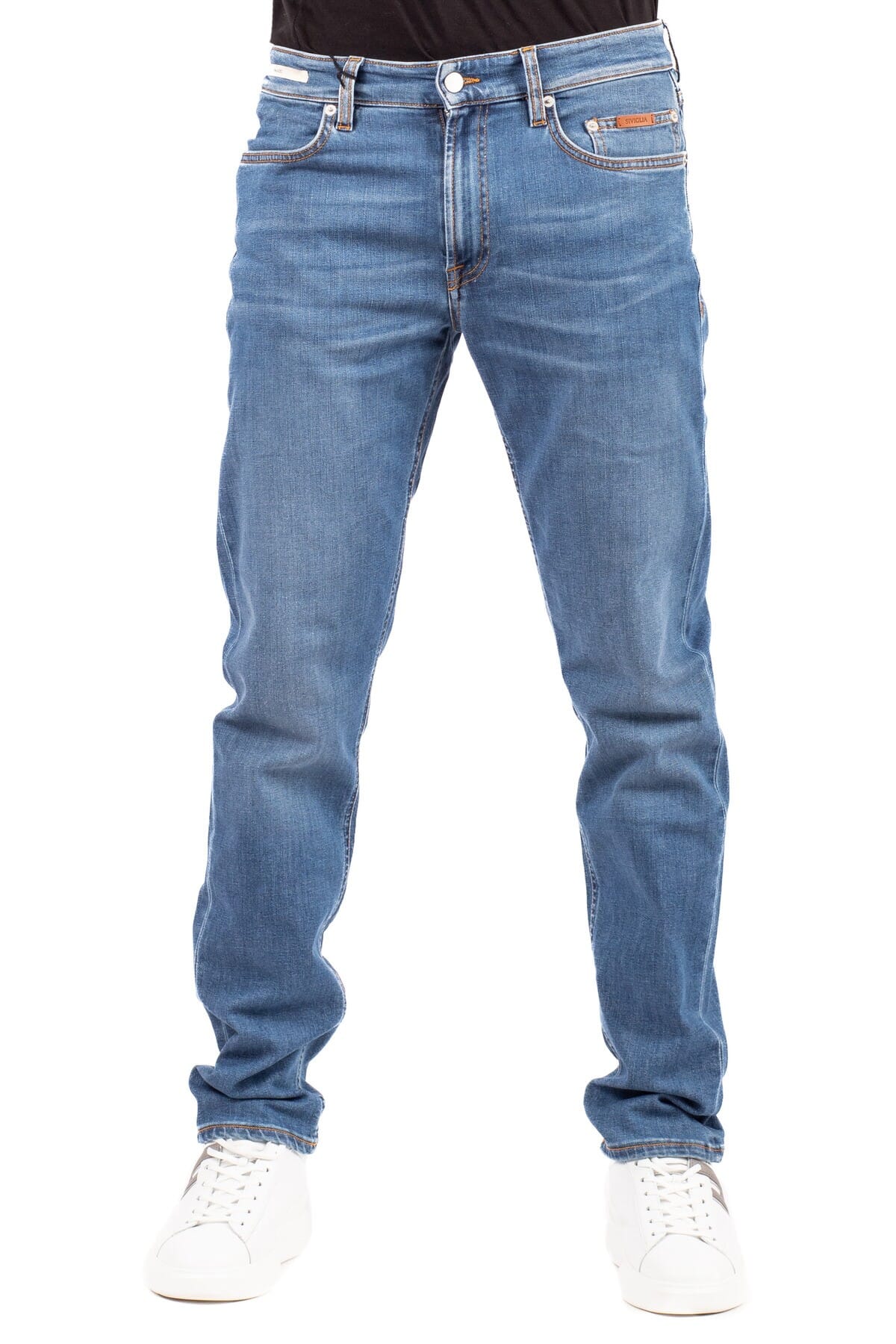 Jeans Uomo Loretello Siviglia | svm020z3d0016l2 denim blu | Calabromoda