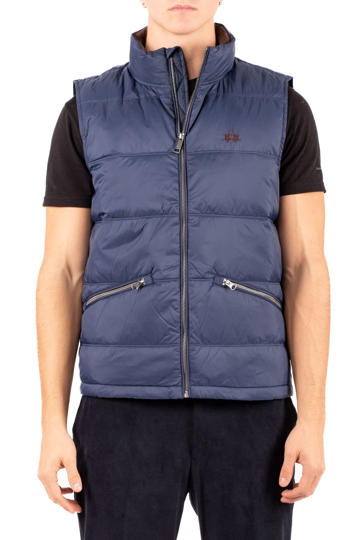 Gilet Herren La Martina | mbo009pa072 navy | Calabromoda