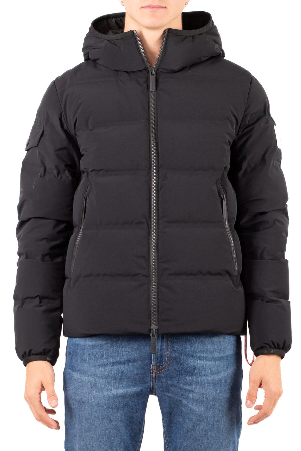 Herrenjacke After Label | pinzolon081 nero | Calabromoda