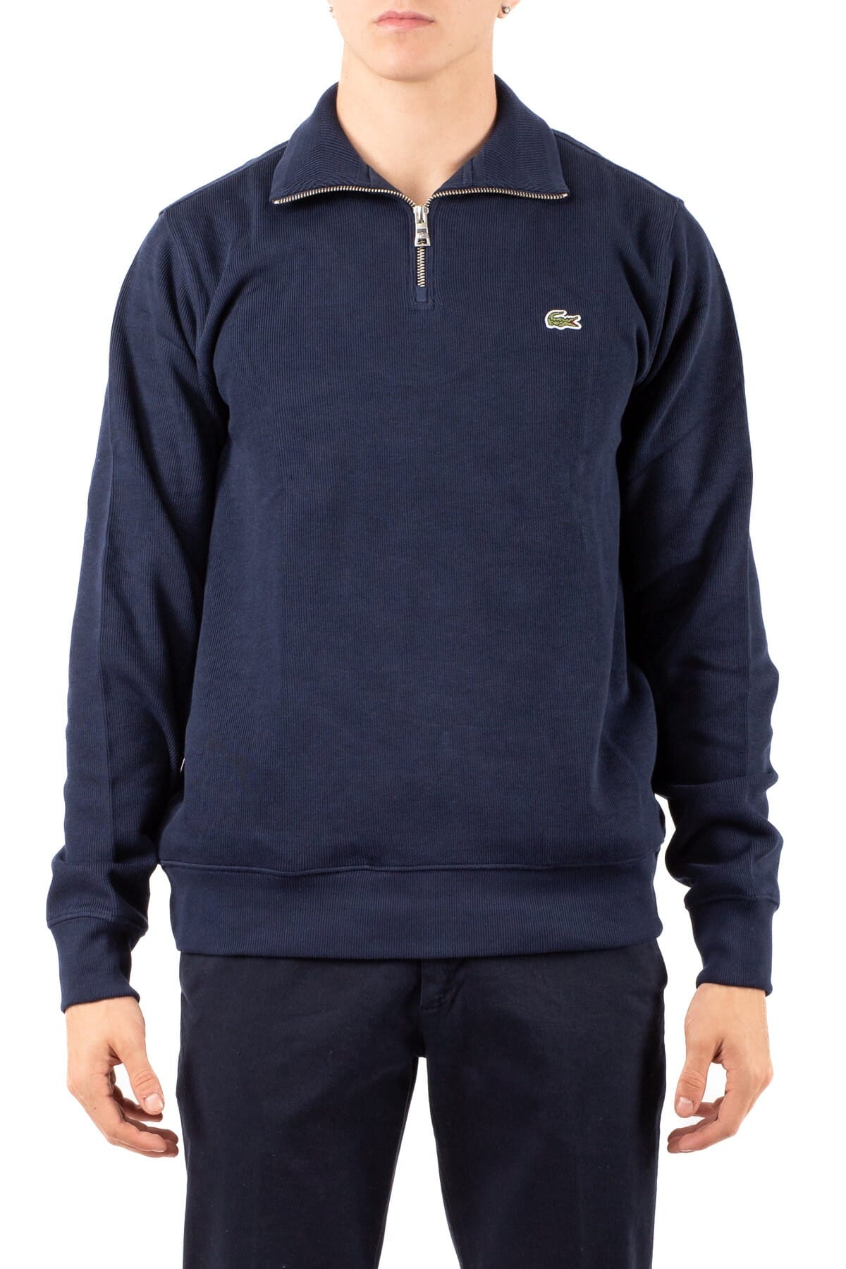 Sweater Man Lacoste | sh1927 blu | Calabromoda