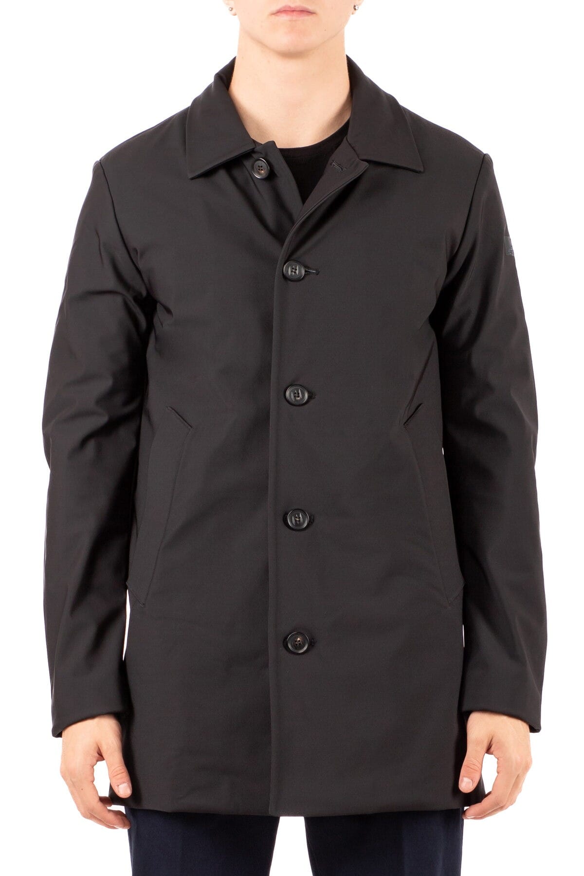 Impermeabile Uomo Hetrego | 8p453quinlan nero | Calabromoda