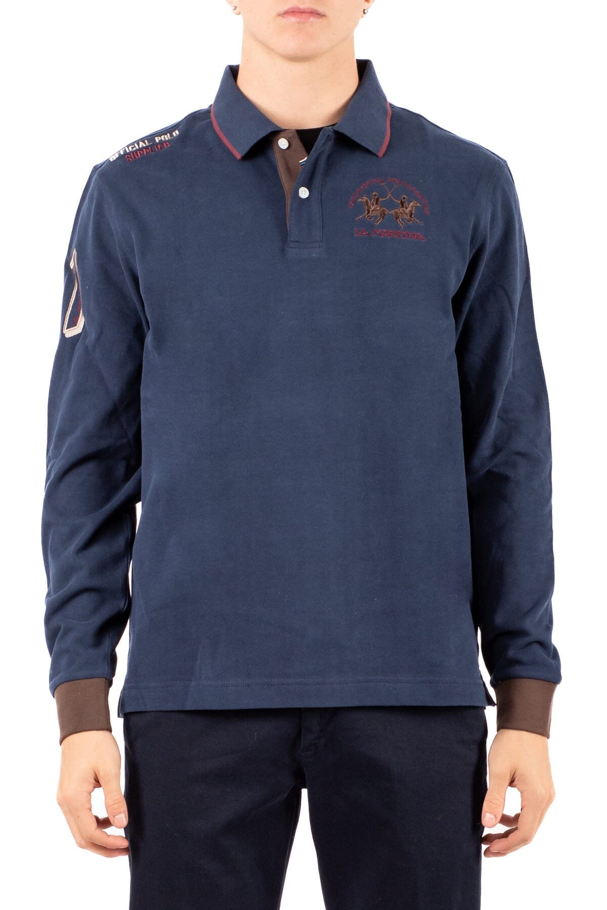 Sweater Man La Martina - mbp300js005