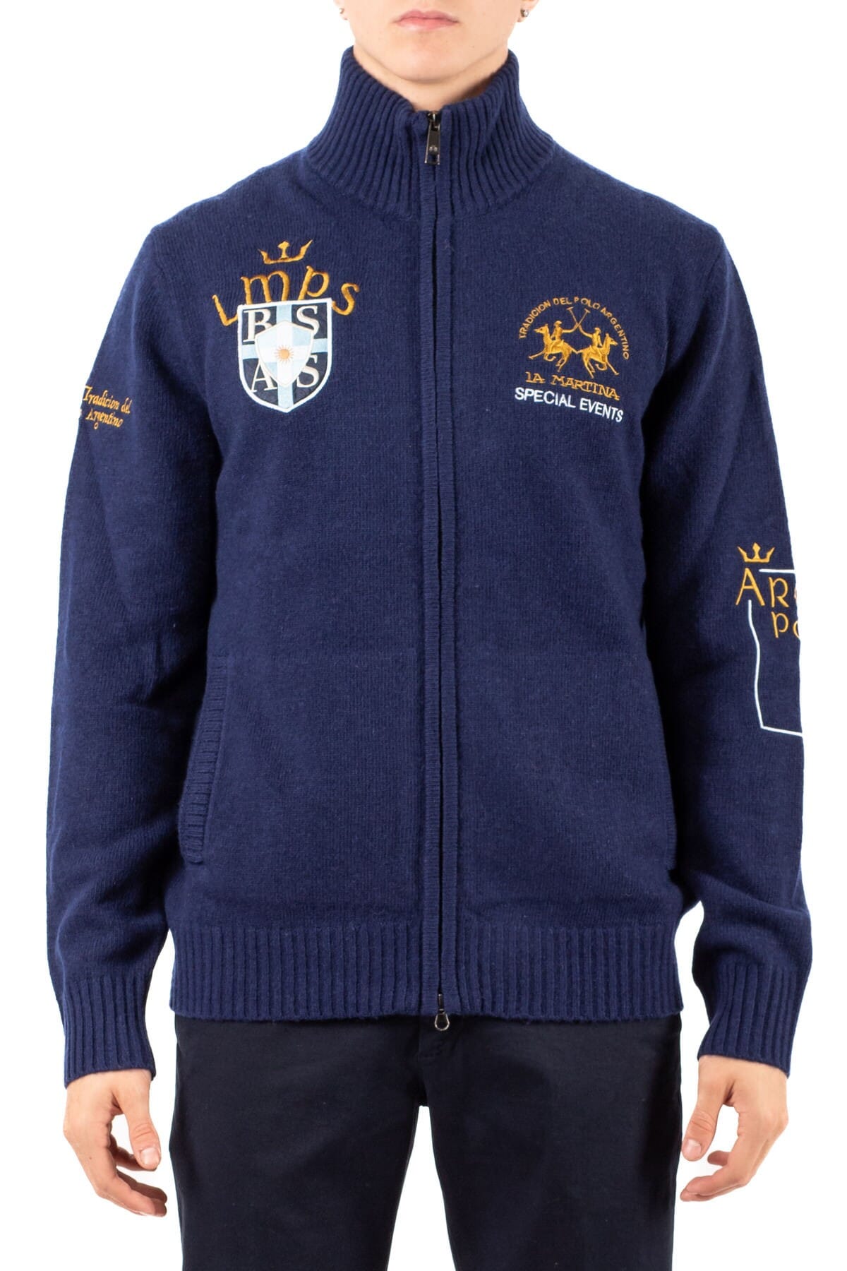 Sweater Man La Martina - mbs305yw128
