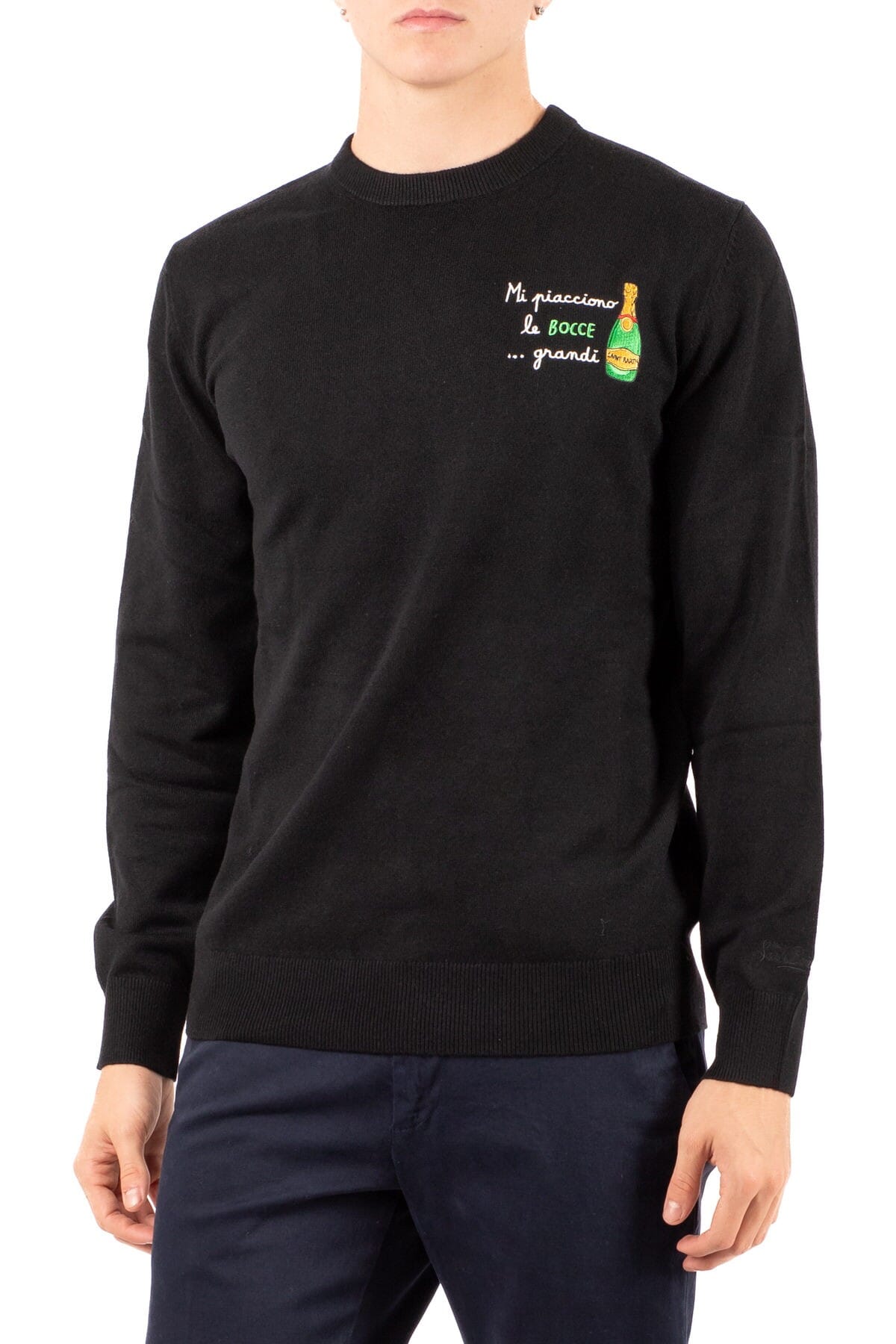 Sweater Man Saint Barth - heron ligh03481i