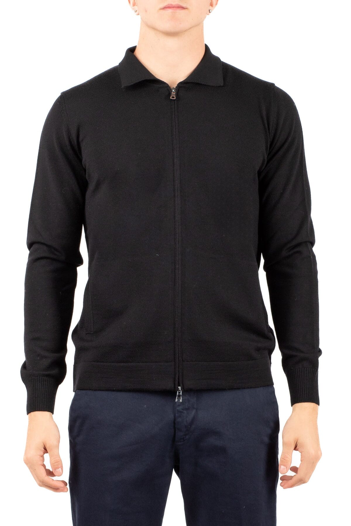 Giacca Camicia Uomo Ferrante | 54u2222 nero | Calabromoda