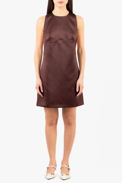 elisabetta franchi brown dress Abito Donna Marrone The unique model