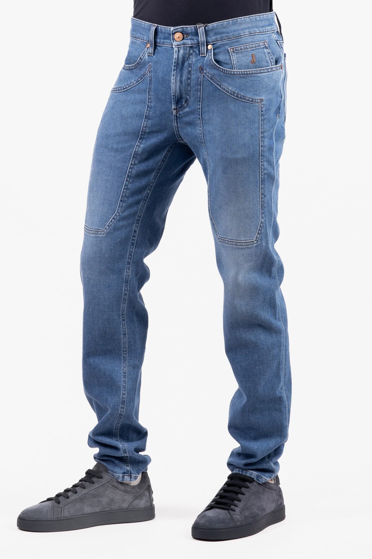 Jeans Uomo Jeckerson Blu Medio PE 2026 | Calabromoda
