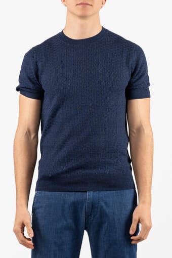 Men's Knit T-Shirt Gran Sasso