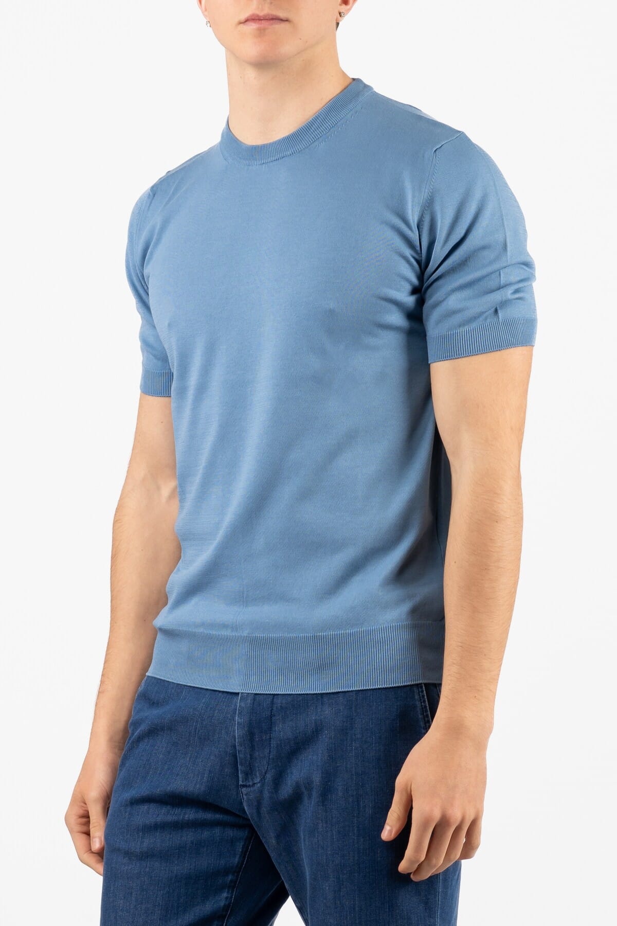 T-shirt en maille Homme Gran Sasso