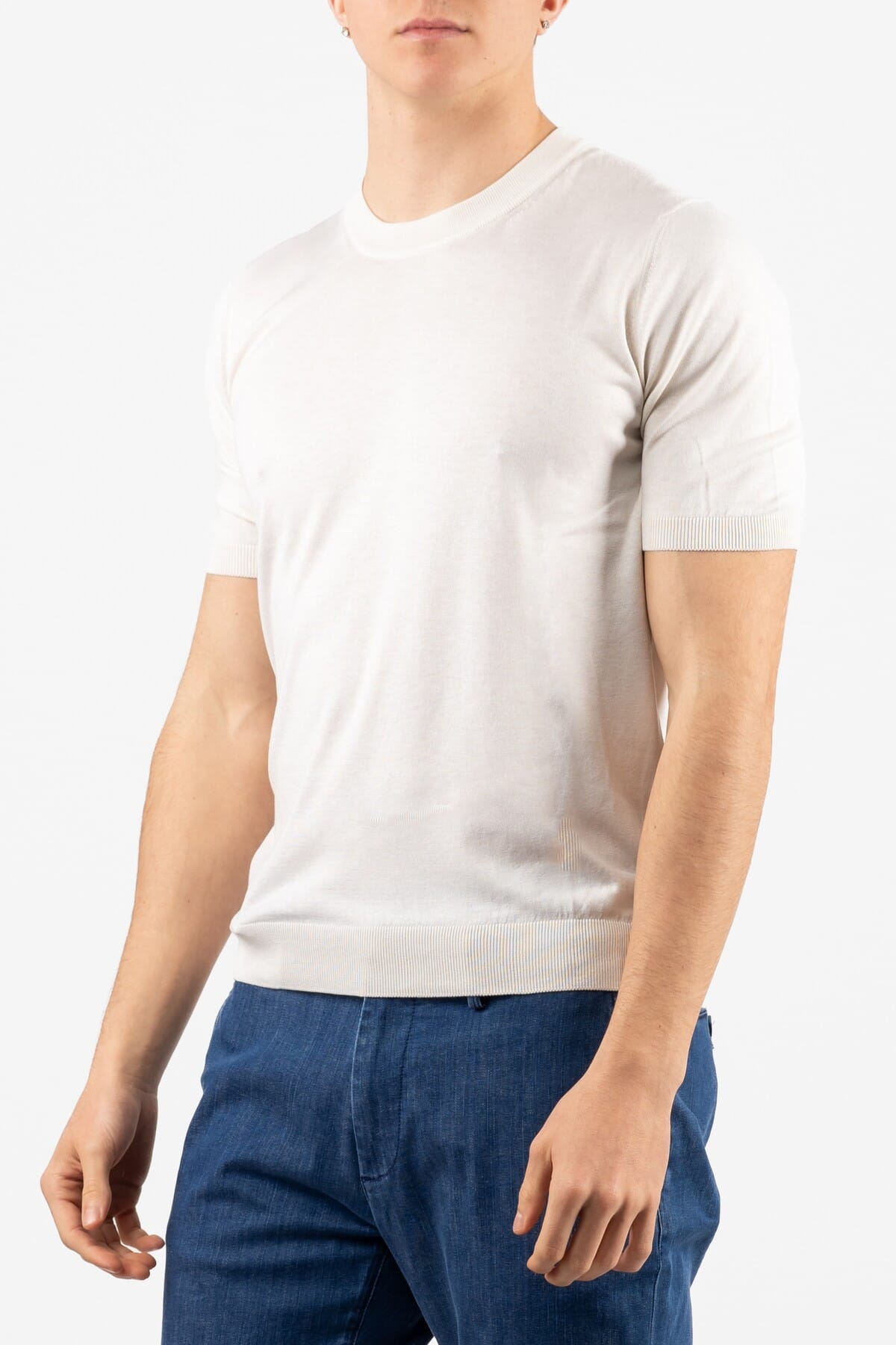 T-shirt en maille Homme Gran Sasso
