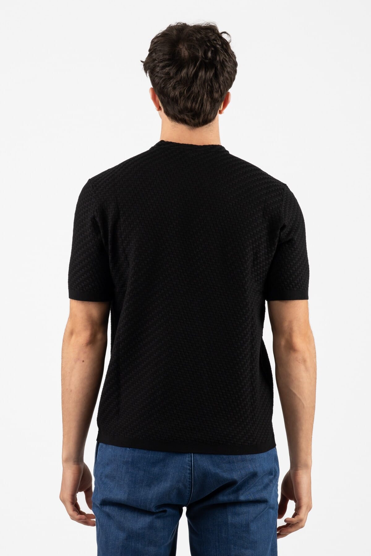 T-shirt en maille Homme Emporio Armani