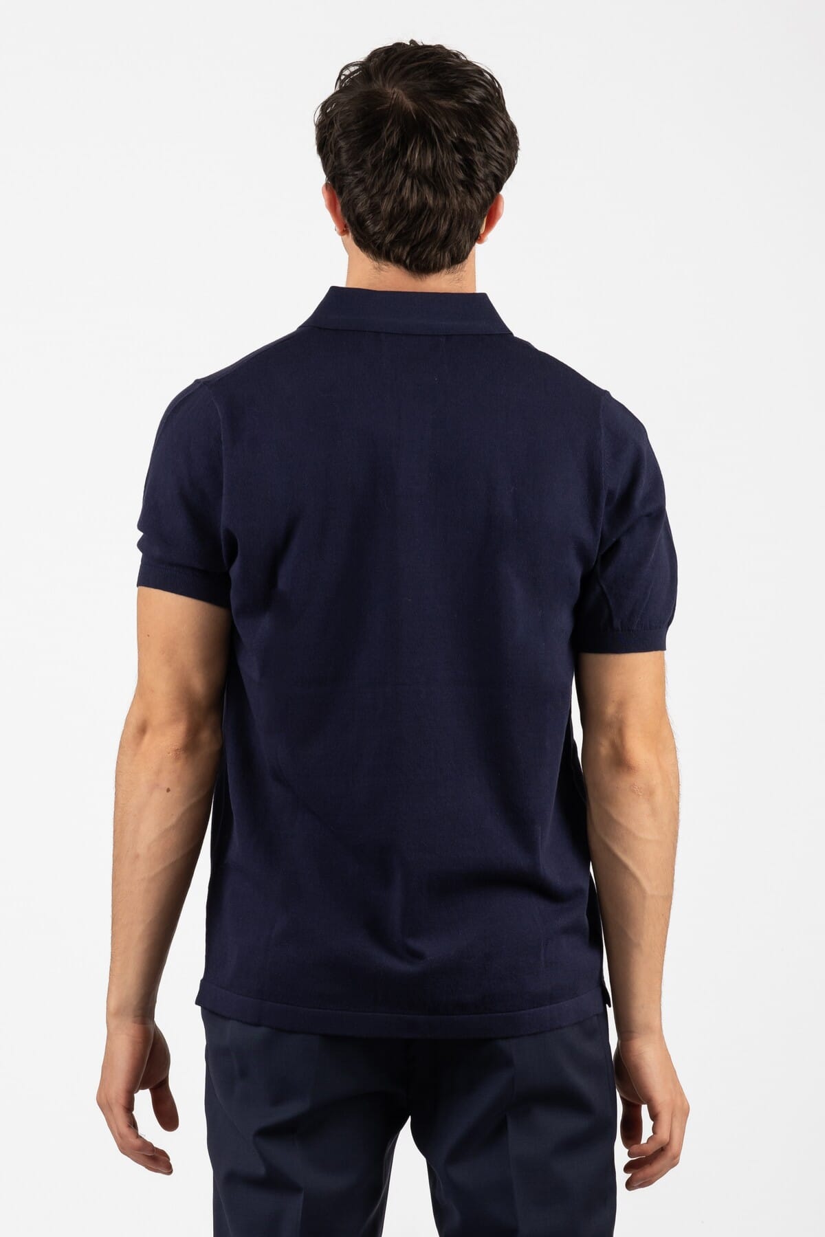 Herren Feinstrick T-Shirt Saint Barth