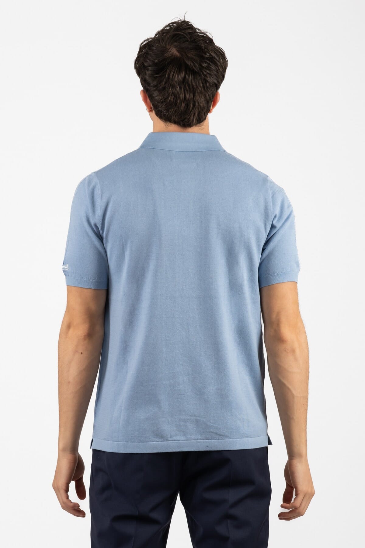 Herren Feinstrick T-Shirt Saint Barth