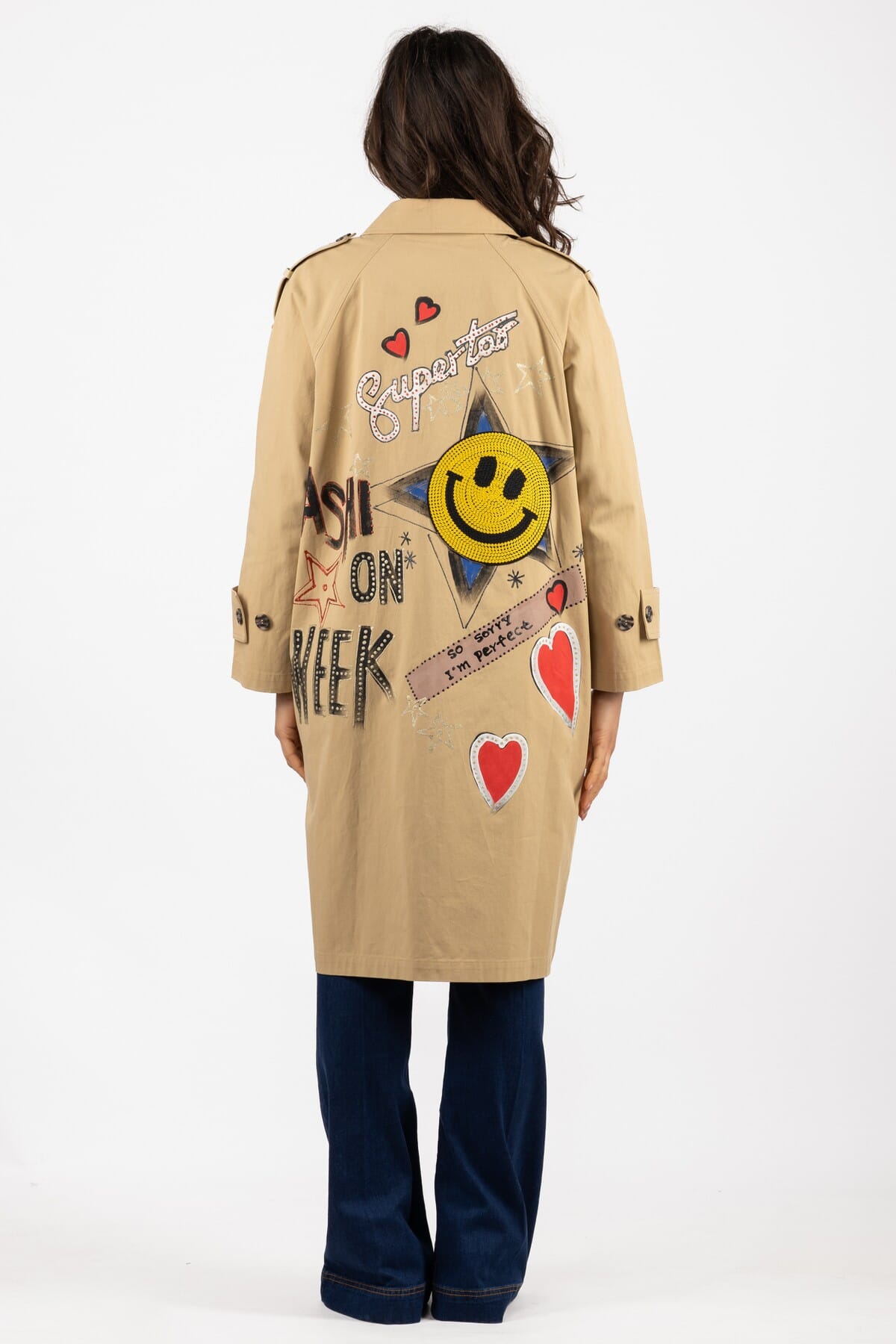 Damen-Trenchcoat Nenette