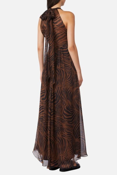 Women's Dress Max Mara Studio | salice2616221092 marrone | Calabromoda Women's Dress Max Mara Studio | salice2616221092 marrone | Calabromoda