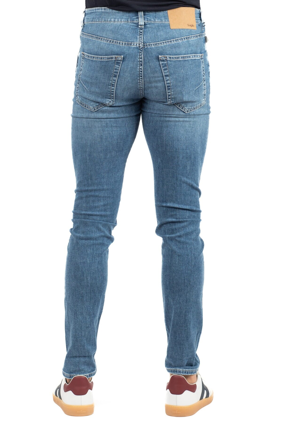 Jeans Uomo Palazzo Siviglia Blu Denim | Calabromoda